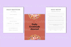 Daily Gratitude Journal - CraftNest - Digital Crafting and Art