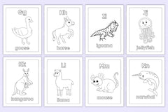 Animal Coloring Activity Book for Kids - CraftNest - Digital Crafting and Art