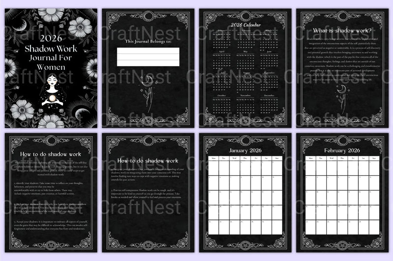 Empowering Shadow Work for Women - CraftNest - Digital Crafting and Art