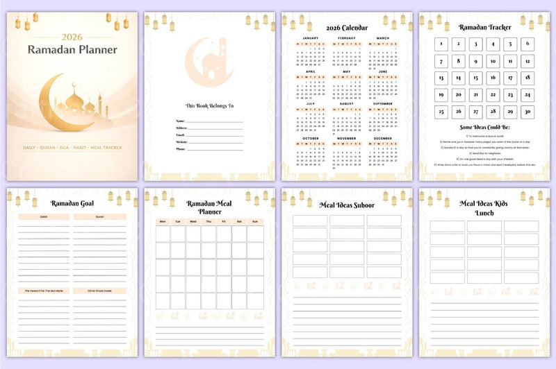 Ultimate Ramadan Planner for 2024 - CraftNest - Digital Crafting and Art