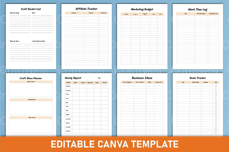 Craft Business Planner: Start Your Business Plan Today - CraftNest - Digital Crafting and Art