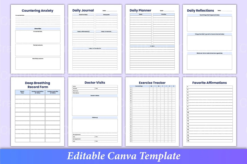 Mental Health Worksheets for Wellbeing - CraftNest - Digital Crafting and Art