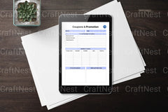 Online Business Planner - CraftNest - Digital Crafting and Art
