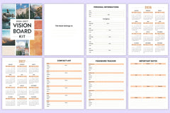 Vision Board Inspiration Ideas - CraftNest - Digital Crafting and Art