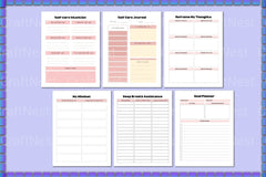 ADHD Mental Health Planner for Improved Focus - CraftNest - Digital Crafting and Art