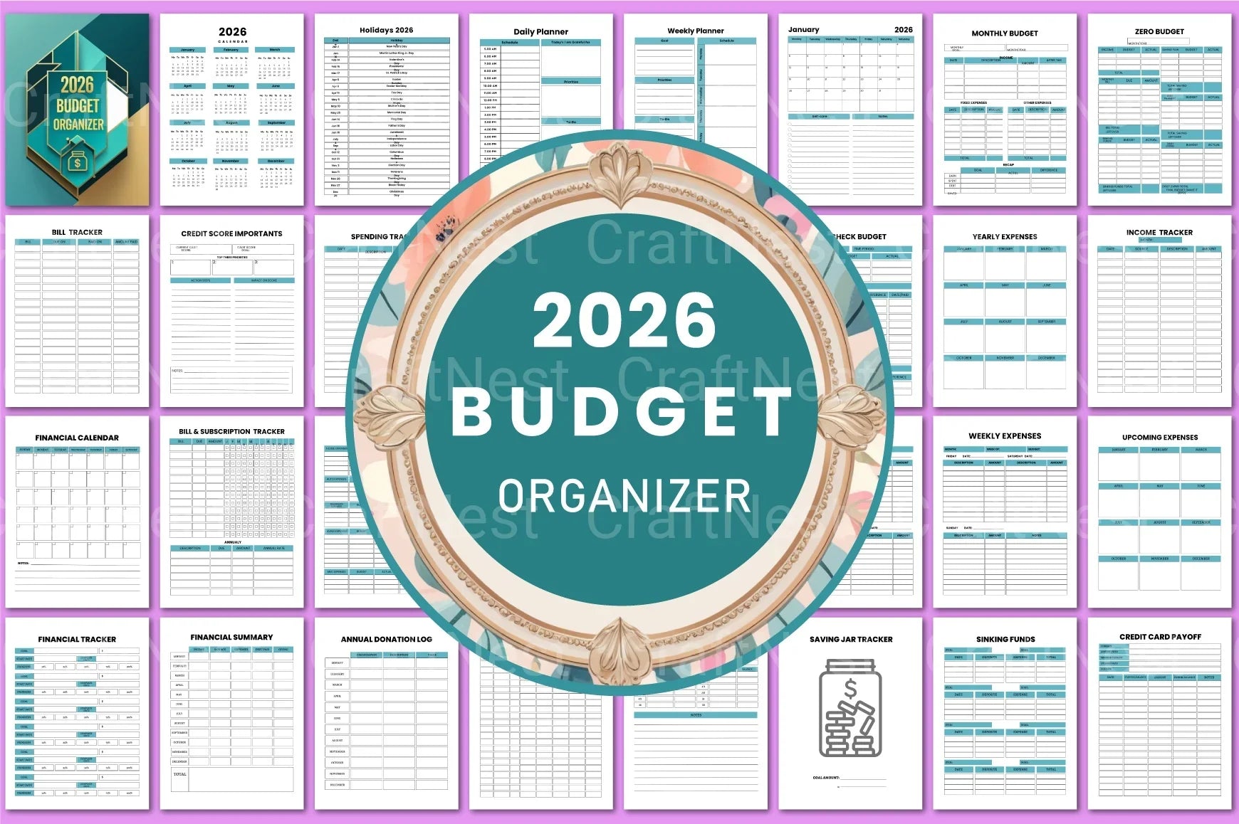 All-In-One Business Organizer - CraftNest - Digital Crafting and Art