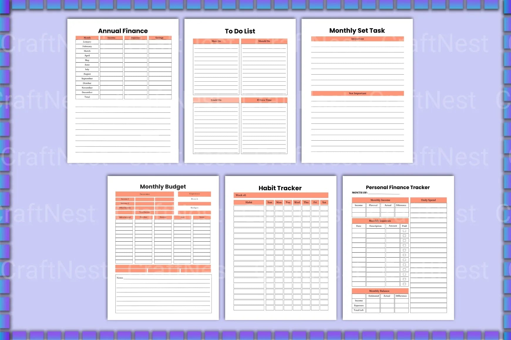 Small Business Planner Guide - CraftNest - Digital Crafting and Art