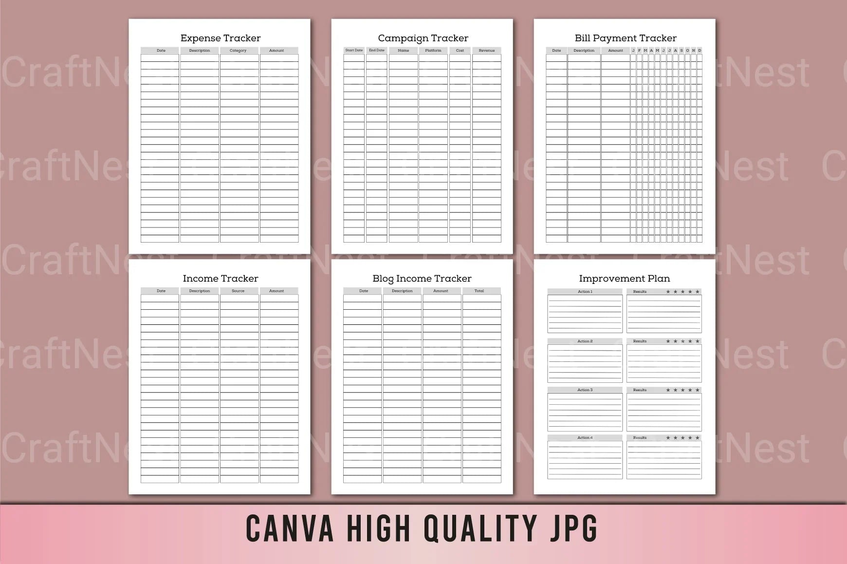 Social Media Post Planner - CraftNest - Digital Crafting and Art