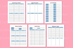 Medical Tracker Tool - CraftNest - Digital Crafting and Art