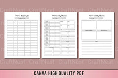 Ultimate Mom Planner for Busy Moms - CraftNest - Digital Crafting and Art