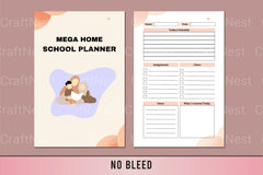 Mega Homeschool Planner - CraftNest - Digital Crafting and Art