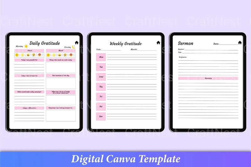 Bible Devotional Planner for Daily Inspiration - CraftNest - Digital Crafting and Art