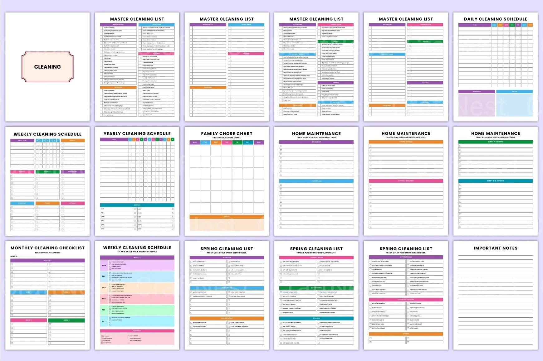 Ultimate ADHD Life Organizer - CraftNest - Digital Crafting and Art