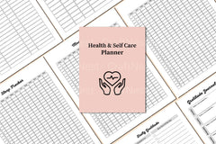 Health Self-Care Planner - CraftNest - Digital Crafting and Art