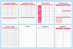 Ultimate Homeschool Planner for Effective Learning - CraftNest - Digital Crafting and Art