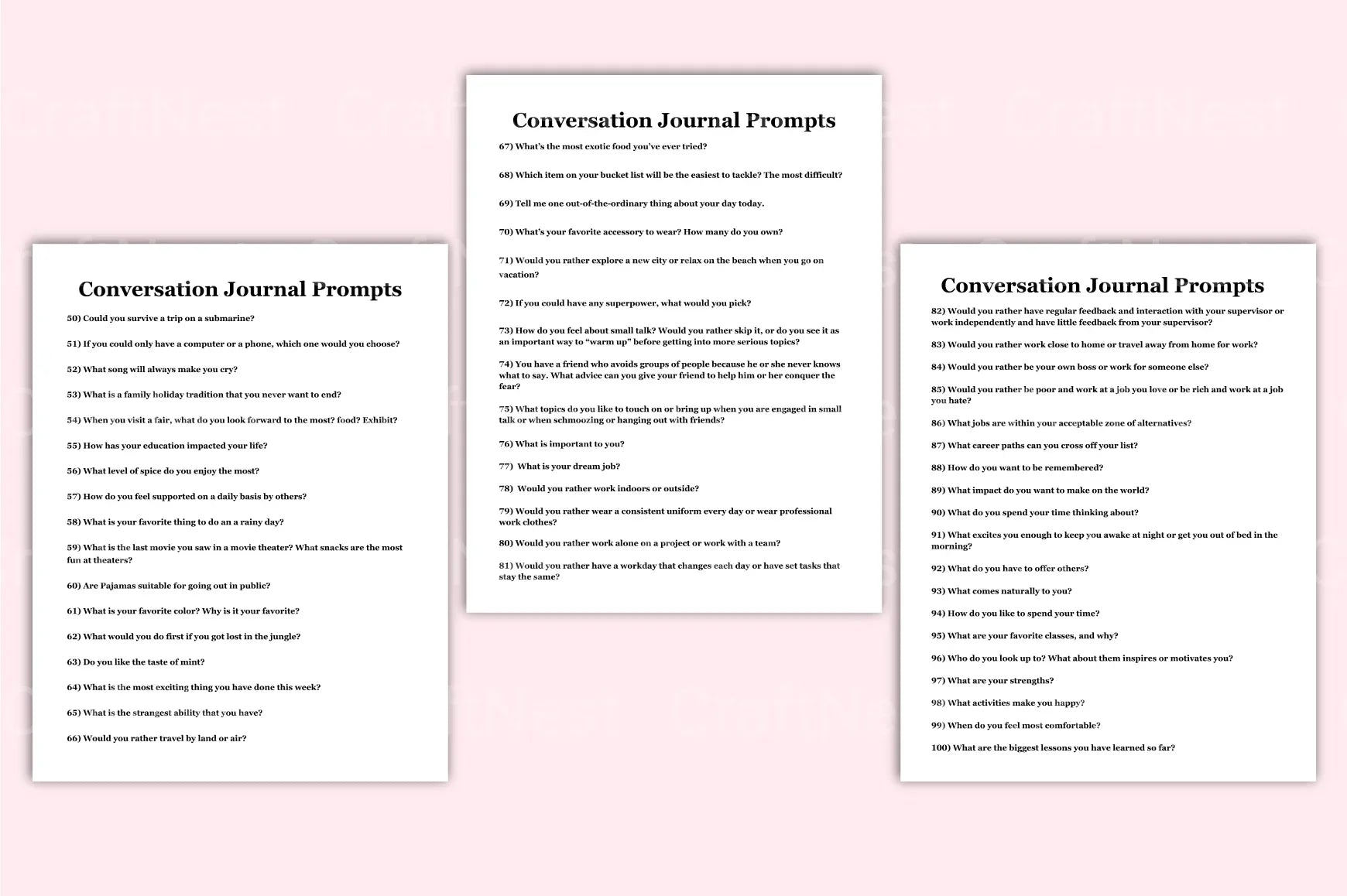 Engaging Conversation Prompts for Meaningful Discussions - CraftNest - Digital Crafting and Art