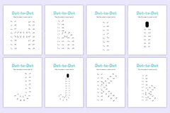 Alphabet Dot to Dot Worksheet for Kids - CraftNest - Digital Crafting and Art