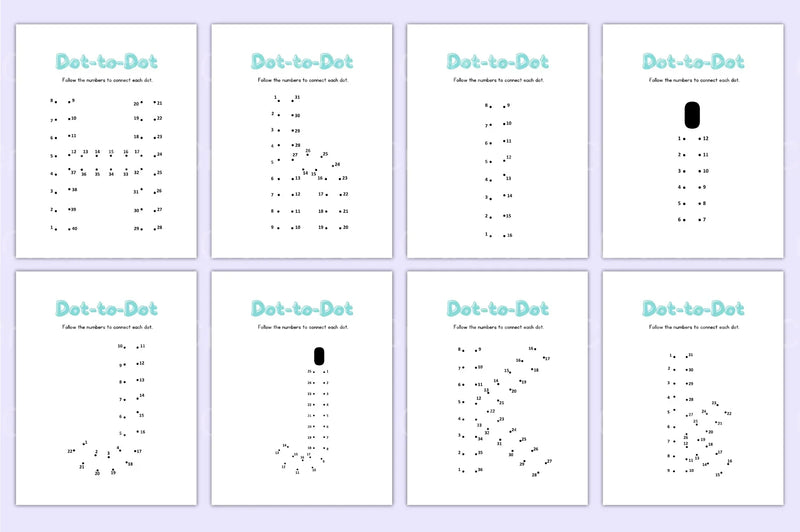 Alphabet Dot to Dot Worksheet for Kids - CraftNest - Digital Crafting and Art