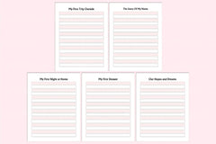 Baby Memory Book: Cherish Every Milestone - CraftNest - Digital Crafting and Art