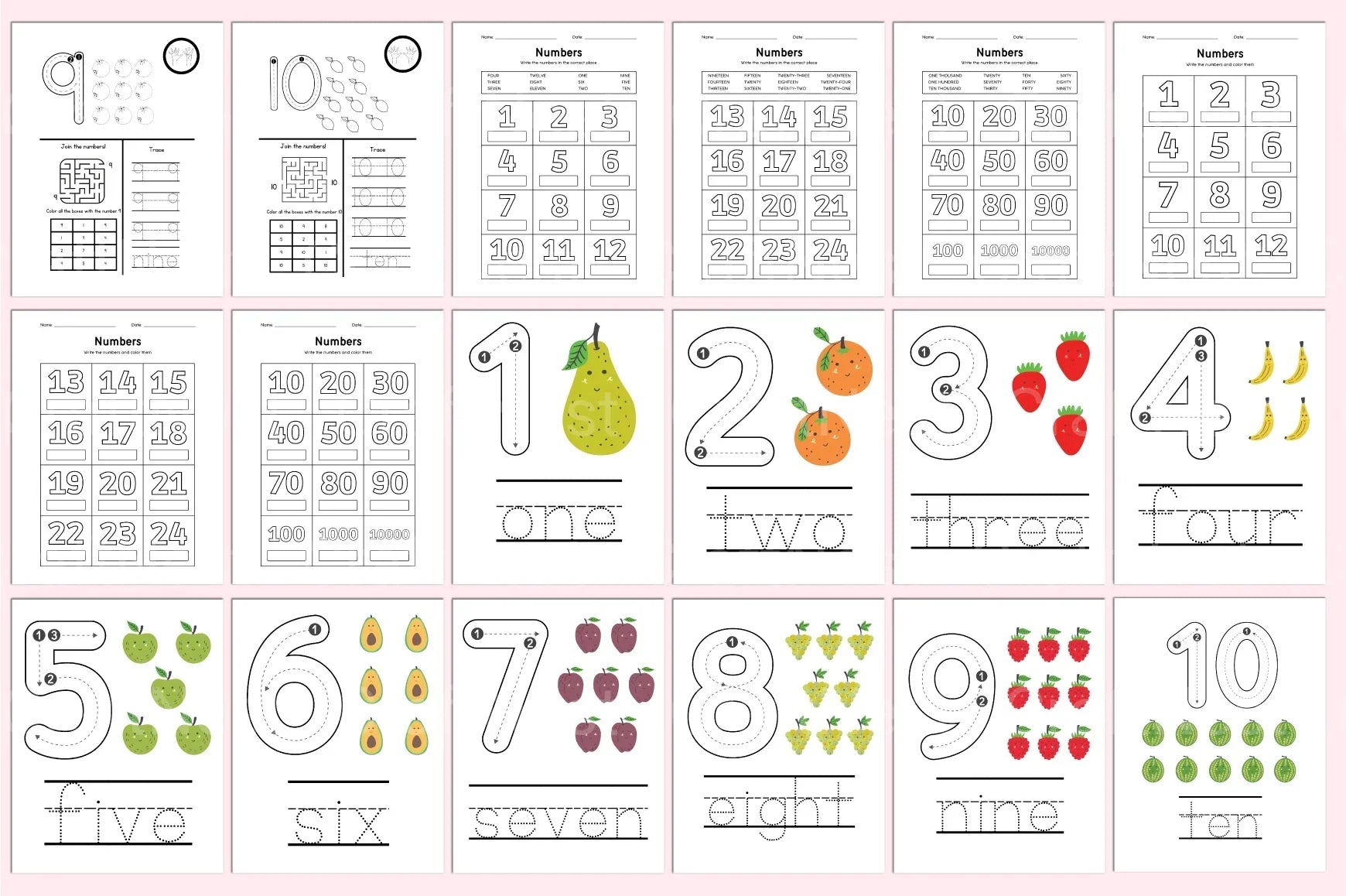 Math Activity Book for Kids Ages 7-12 - CraftNest - Digital Crafting and Art