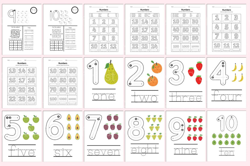 Math Activity Book for Kids Ages 7-12 - CraftNest - Digital Crafting and Art