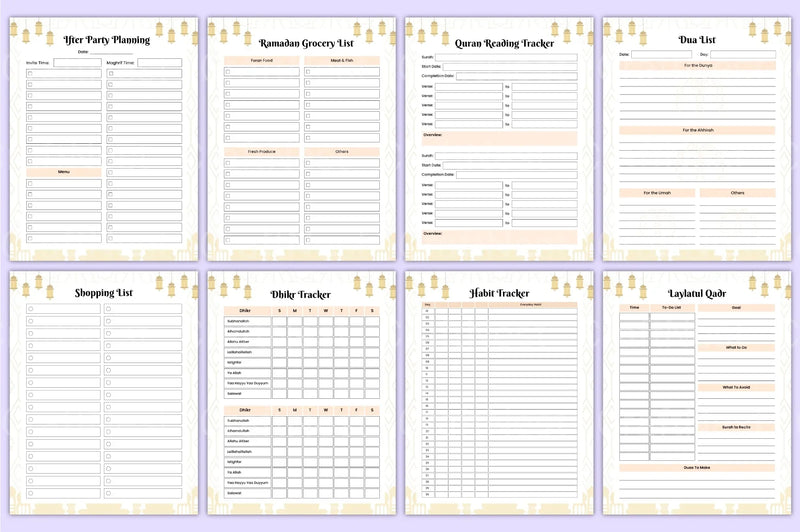 Ultimate Ramadan Planner for 2024 - CraftNest - Digital Crafting and Art