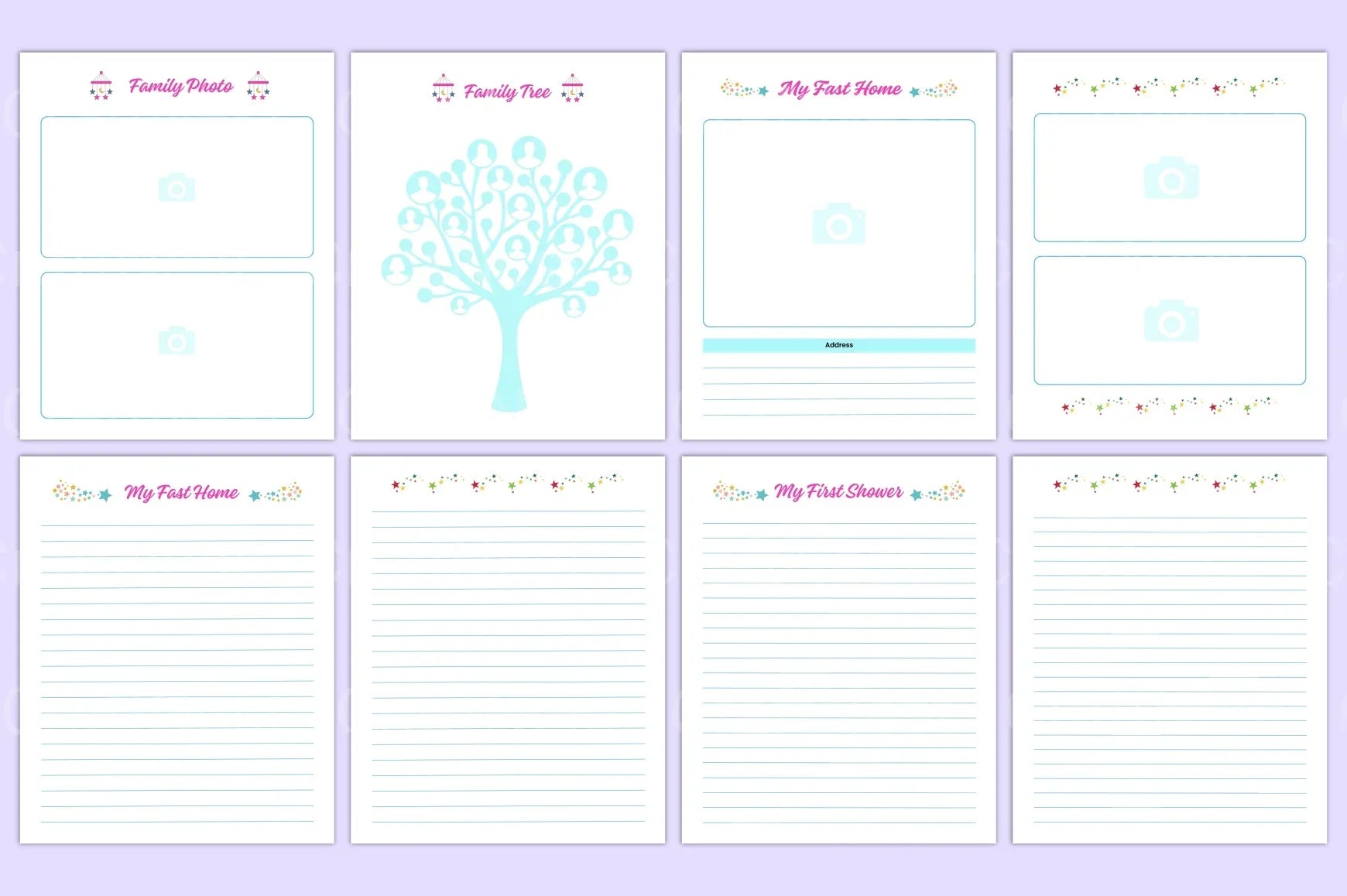 Baby Memory Book: First Year Keepsake - CraftNest - Digital Crafting and Art
