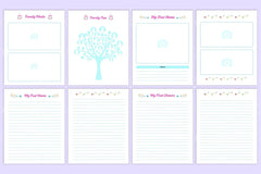 Baby Memory Book: First Year Keepsake - CraftNest - Digital Crafting and Art