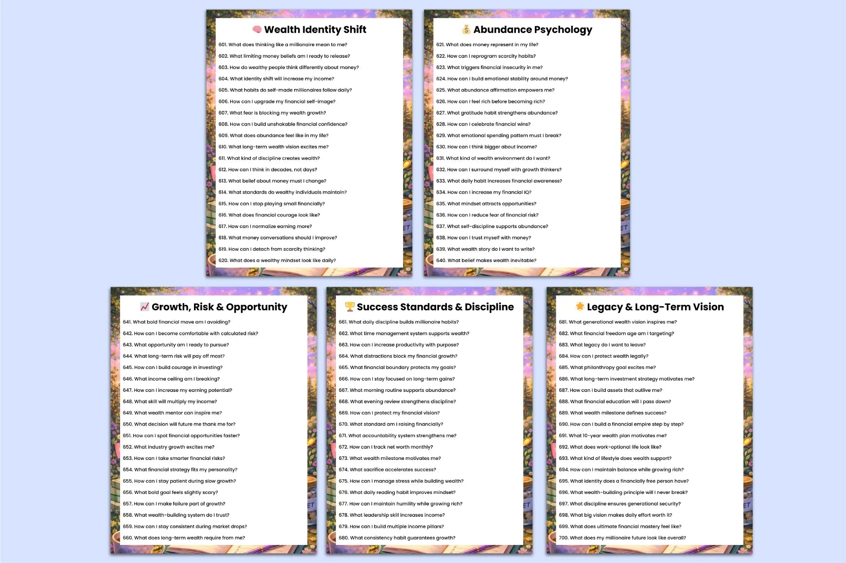 Money Saving Prompts Clipart Bundle - CraftNest - Digital Crafting and Art