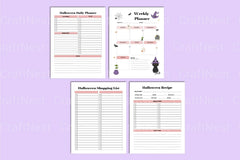 Halloween Planner Guide - CraftNest - Digital Crafting and Art