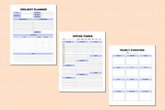 Office Tasks Planner - CraftNest - Digital Crafting and Art