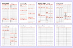 Mega Budget Planner - CraftNest - Digital Crafting and Art