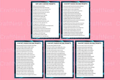 Esty Passive Income Prompts for Success - CraftNest - Digital Crafting and Art