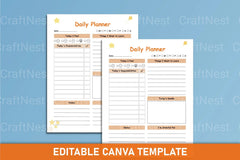 Kids Daily Planner - CraftNest - Digital Crafting and Art