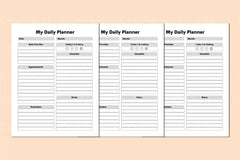 ADHD Productivity Planner - CraftNest - Digital Crafting and Art
