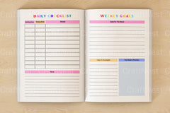 ADHD Planner for Kids: Boost Focus & Organization - CraftNest - Digital Crafting and Art
