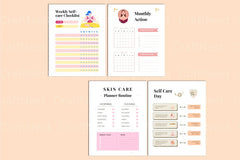 Self Care Wellness Planner for Personal Growth - CraftNest - Digital Crafting and Art