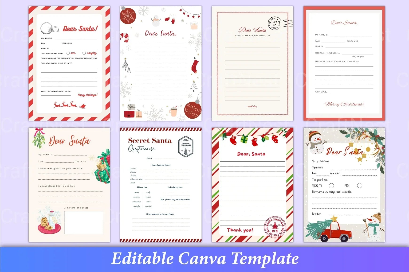 Personalized Santa Letter for Kids - CraftNest - Digital Crafting and Art