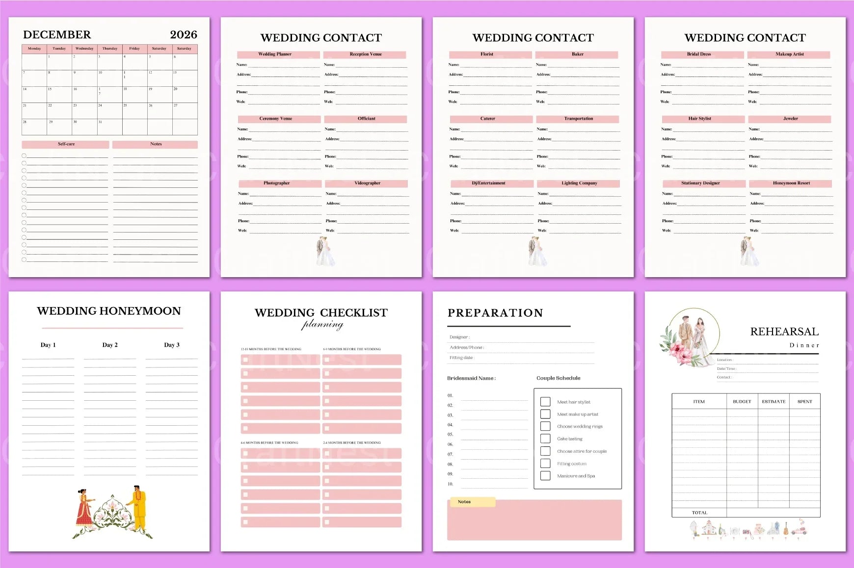 Wedding Organizer Services - CraftNest - Digital Crafting and Art