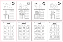 Dot the Numbers Workbook for Kids - CraftNest - Digital Crafting and Art