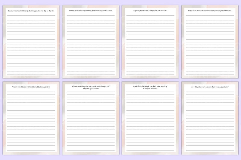 Gratitude Prompts for Daily Reflection - CraftNest - Digital Crafting and Art