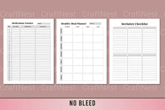 Mental Health Self-Care Planner - CraftNest - Digital Crafting and Art