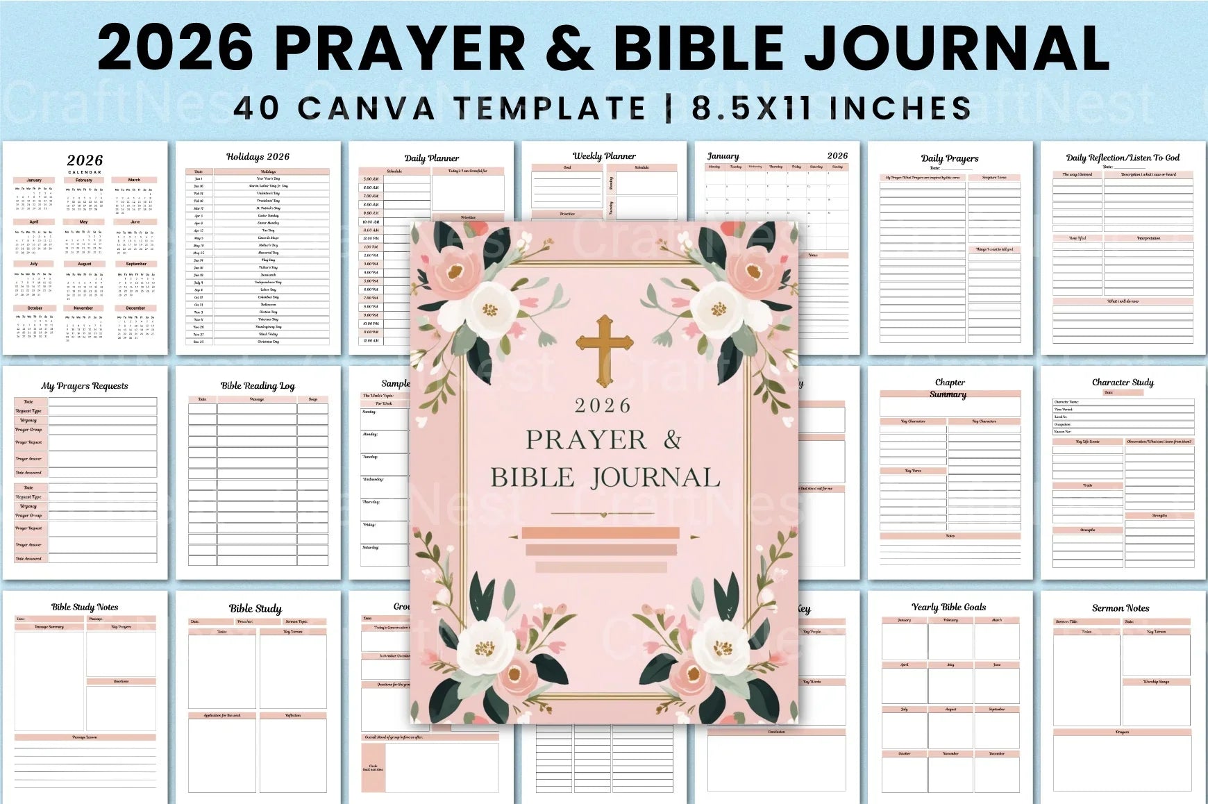 Best Selling Bible Prayer Guide - CraftNest - Digital Crafting and Art