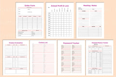 Side Hustle Planner - CraftNest - Digital Crafting and Art