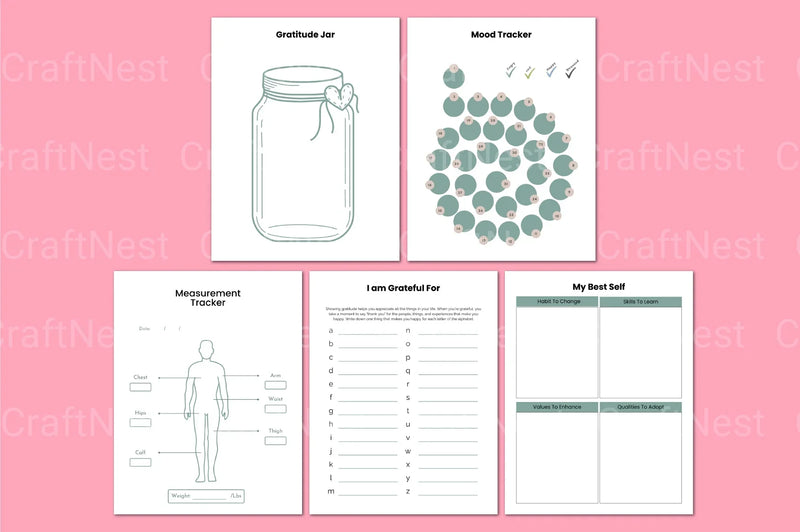 Vision Mapping Workbook for Goal Setting and Planning - CraftNest - Digital Crafting and Art