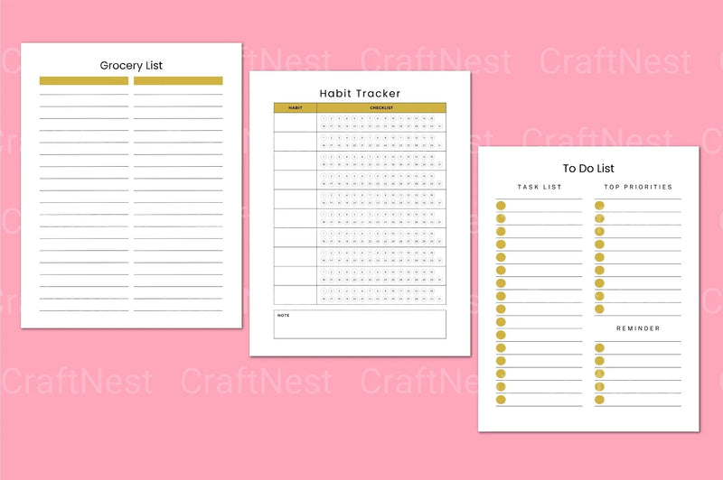 Workout Nutrition Logbook for Optimal Fitness - CraftNest - Digital Crafting and Art