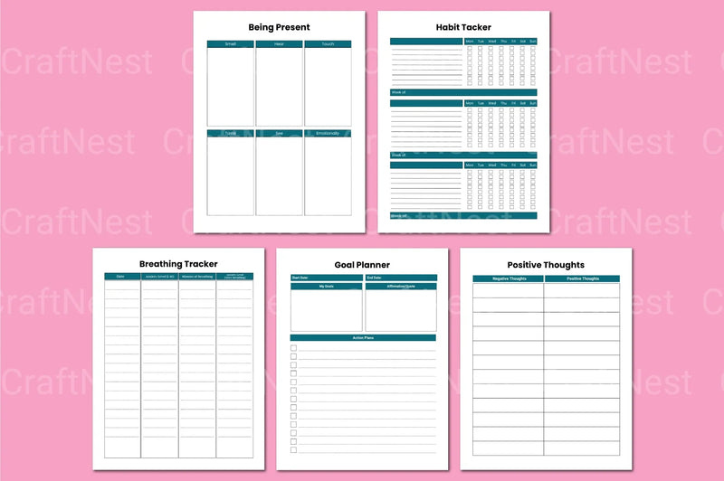 Mental Health Anxiety Management Strategies - CraftNest - Digital Crafting and Art