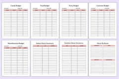Halloween Planner Canva Template - CraftNest - Digital Crafting and Art