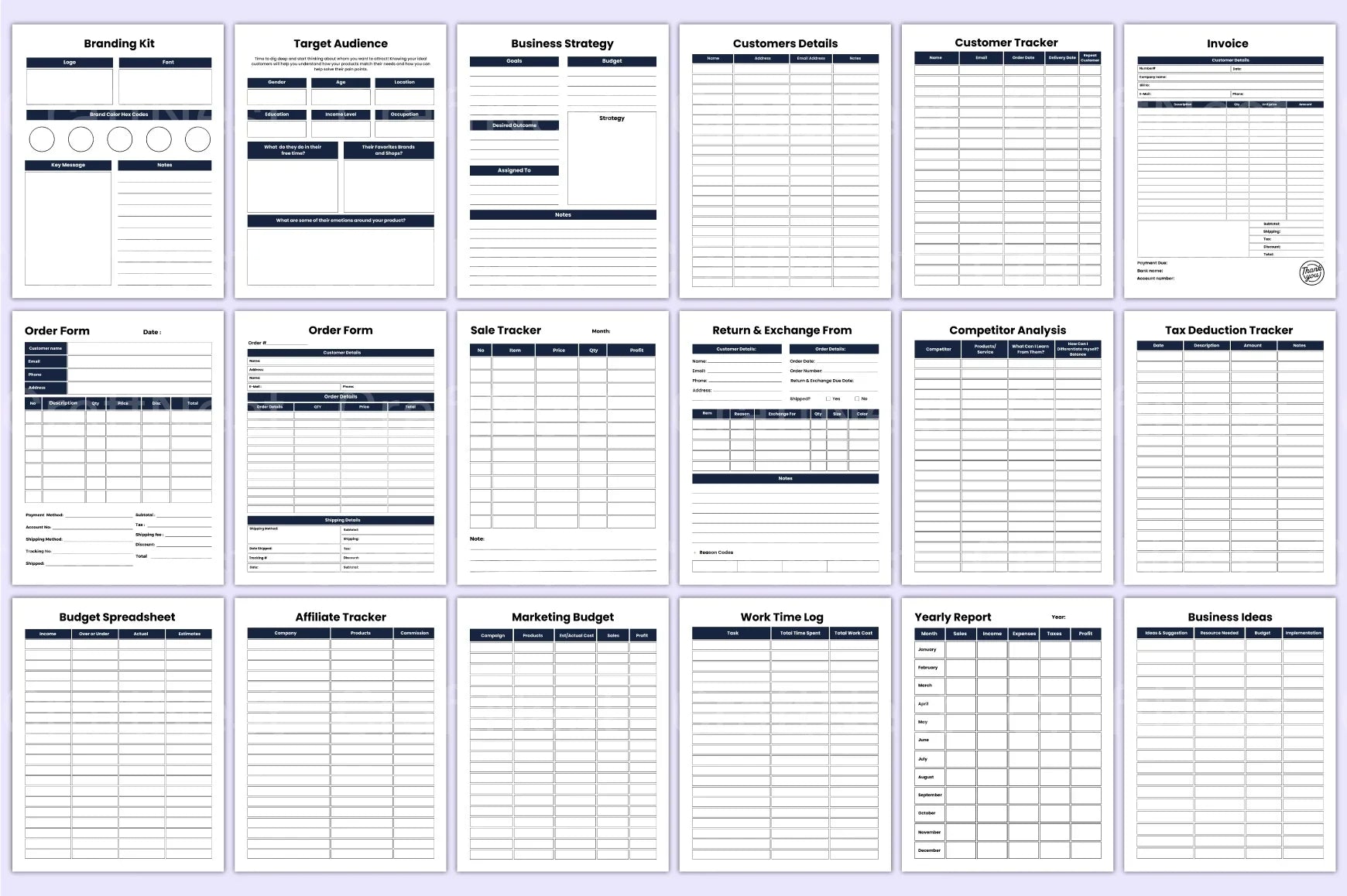 Small Business Planner Starting at $100 - CraftNest - Digital Crafting and Art