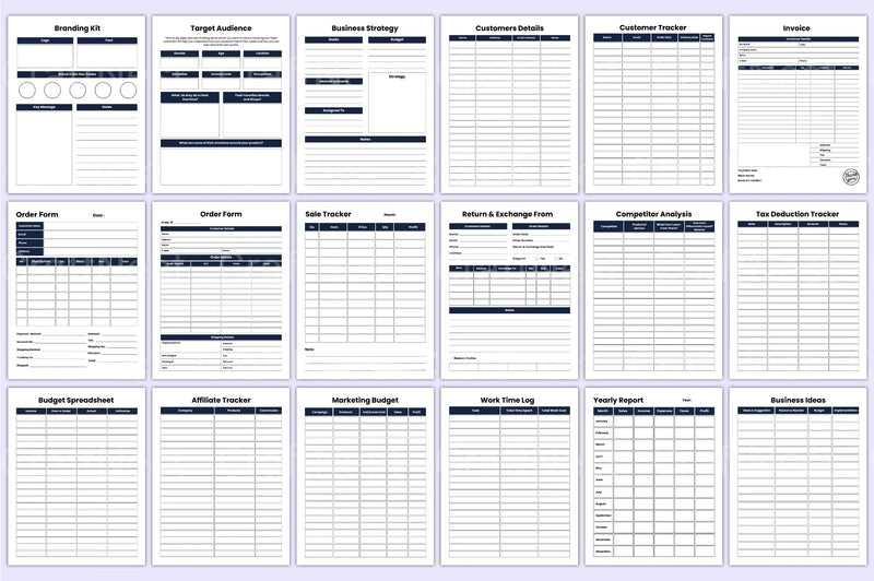 Small Business Planner Starting at $100 - CraftNest - Digital Crafting and Art